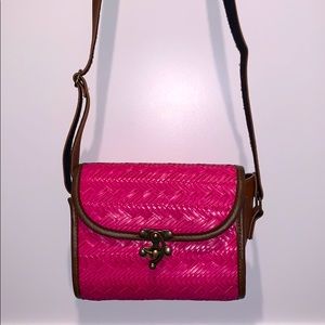Pink Leather Purse